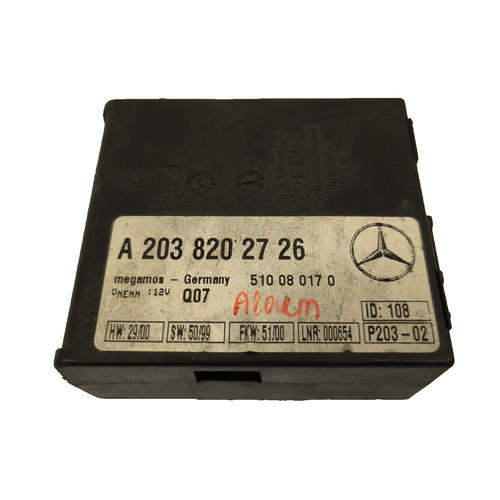 (M33) A2038202726 Orig. MERCEDES-BENZ C-Klasse W203 Steuergerät Alarmanlage