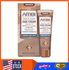 Ambi Even Clear Advanced Fade Cream, Hydroquinone-free,Hyperpigmentation treat