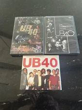 Three NOS UB40 Rock & Roll DVD including a 3 paper sleeve 3 CD set Raggae music