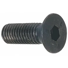 M16-2.00 Socket Head Cap Screw, Flat, Black Oxide Steel, 60 Mm Length, 25 Pk,