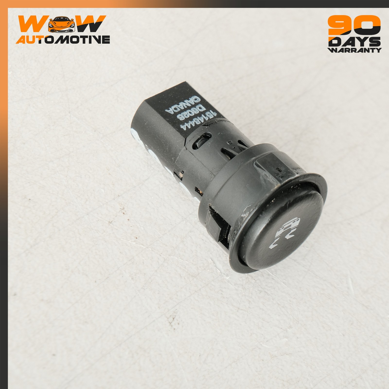05-11 CHEVROLET CORVETTE C6 ELECTRONIC TRACTION CONTROL BUTTON SWITCH BLACK OEM