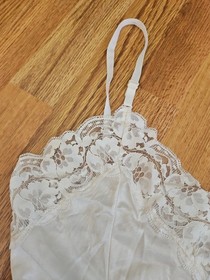 Antique Cream Lace Camisole M