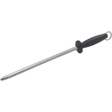 Winco KFP123 12 in Sharpening Steel, Round, Diamond