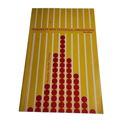 Wahrscheinlichkeit mit statistischen Anwendungen Mosteller 1973 Taschenbuch