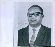1969 Somali Republic Premier Mohamed Hajif Ibrahim Egal Politics 6X8 Photo