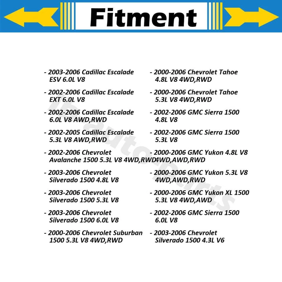 Juego de pastillas de freno de disco trasero, pinza de freno de disco 3x para Chevrolet Tahoe 2000 5,7 L Foto 2 de 4