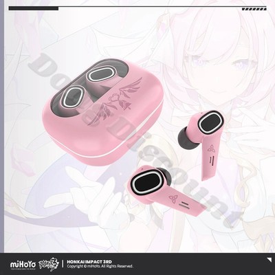 Honkai: Star Rail Elysia Bluetooth Headset Earphones Genuine Earpiece Ornaments
