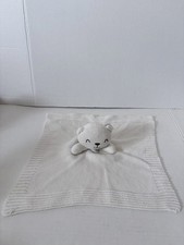 Carter  s Just One You White Bear Knit Lovey