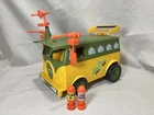 1989 Teenage Mutant Ninja Turtles Party Wagon 100% Complete TMNT Vintage Toy