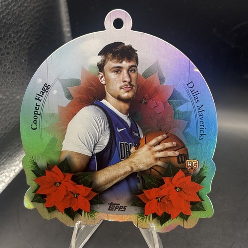 Cooper Flagg [Metallic Stocking] #H161 2025 Topps Holiday card