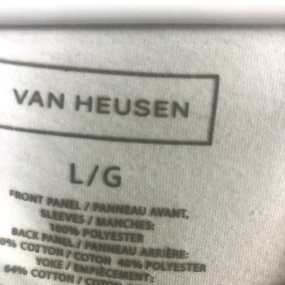 Van Heusen Mujer Cuello Redondo Multicolor Geométrico Manga Corta Causal Talla L Foto 2 de 4