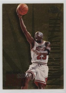 1995-96 Skybox Premium Larger than Life Michael Jordan #L1 HOF