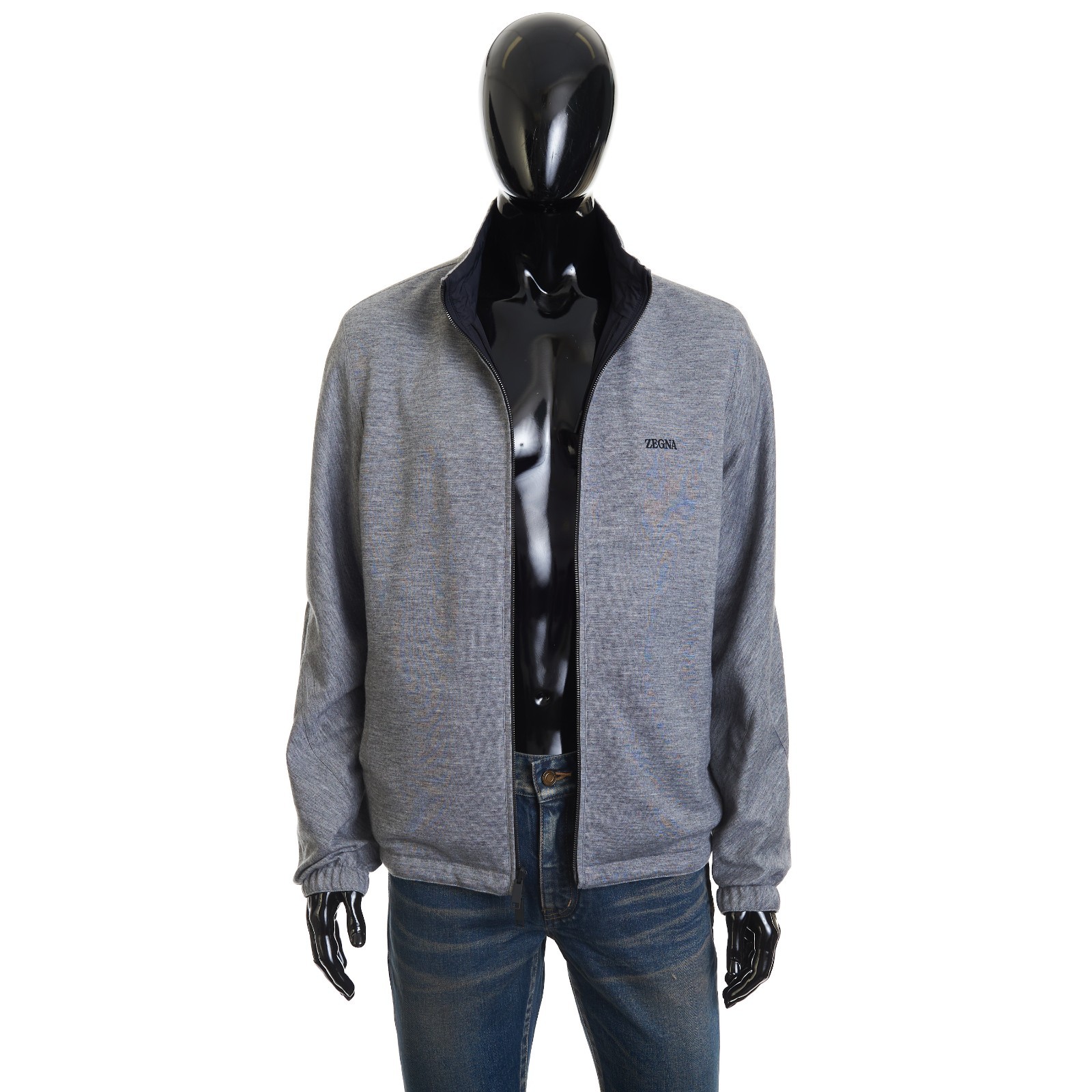 ZEGNA 3490$ Reversible Brezza Jacket - Cashmere Jersey & Microfiber image 3