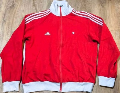 Adidas Switzerland Euro 2008 Football Soccer Full zip Hoodie