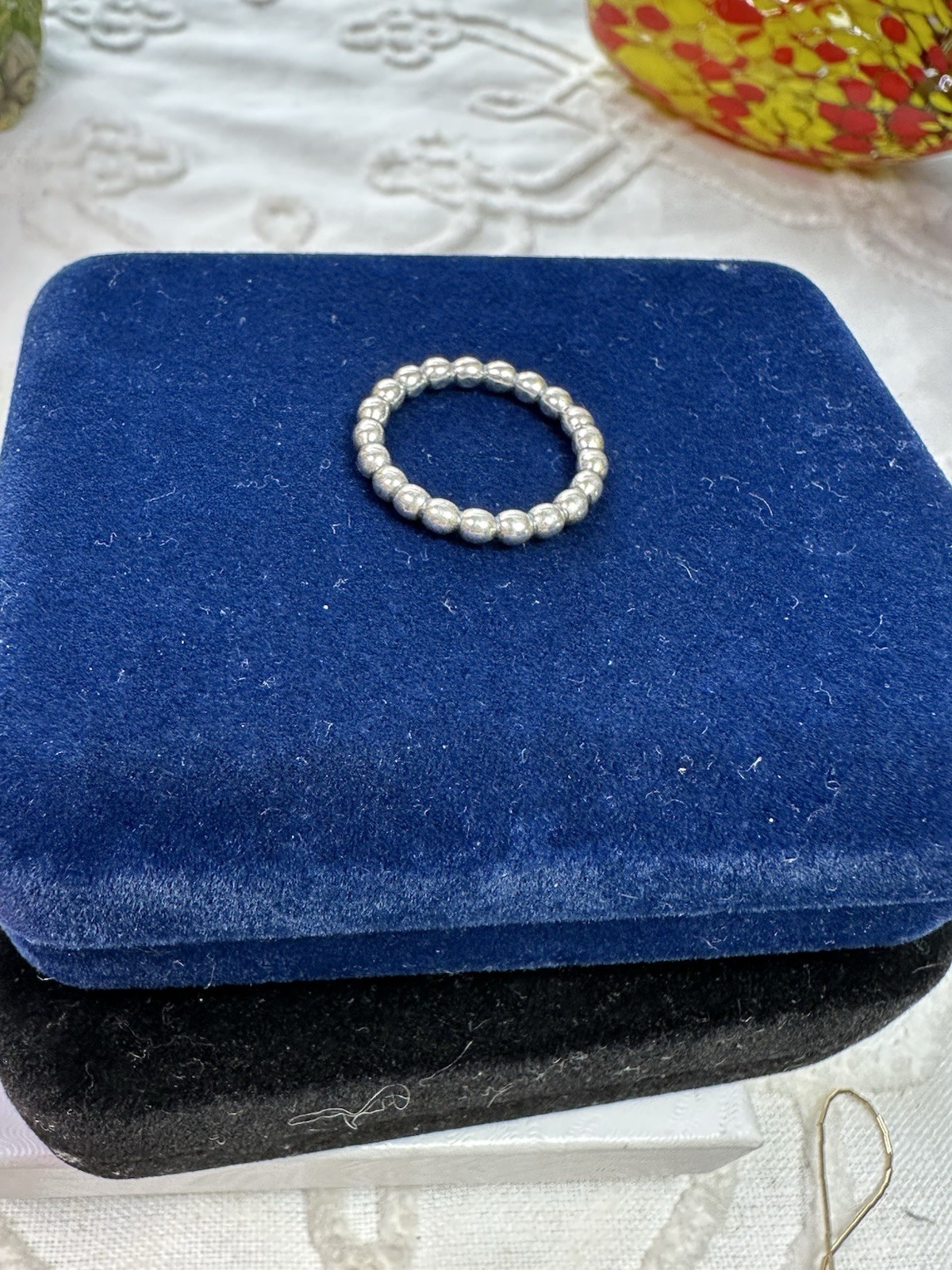 Sterling Silver Bubble Ring - image 4