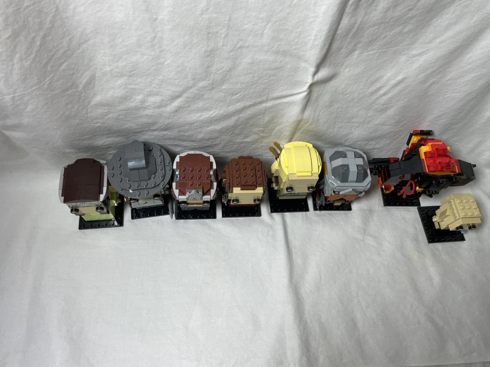 LEGO Señor de los Anillos Lotr Brickheadz Gandalf Frodo Legolas Aragorn Foto 4 de 4