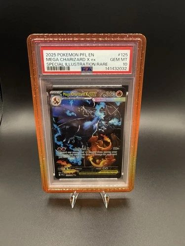 Mega Charizard X ex 125/094 Me02: Phantasmal Flames Holo