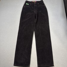 Empyre Tori Seafog BLACK Corduroy Wide Leg Pants Size 0