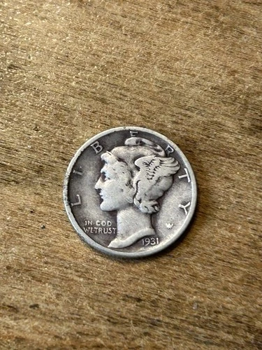 1931S Mercury Dime VG+