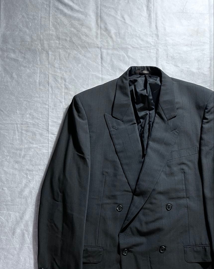 XL Good Condition GIVENCHY Setup Double Suit Char… - image 5