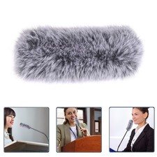 Microphone Windscreen Furry Cover Wind Muff For Recording Shield