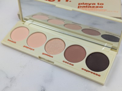 Beauty For Certain Playa to Palazzo Eyeshadow Palette Full Size NIB MSRP $39