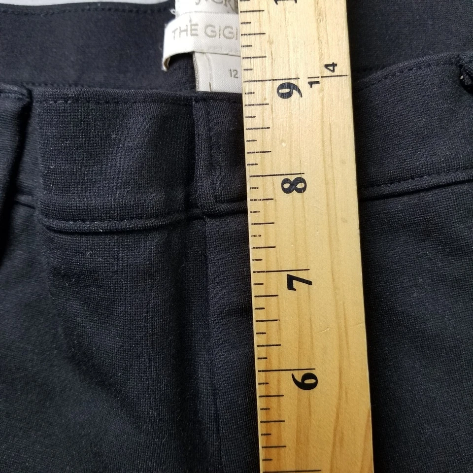 J. Crew Gigi Pant Womens Size 12 Black Legging Stretch - Image 4 of 4