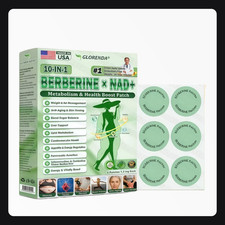 GLORENDA Berberine Mullti-Pathway Metabolic Patch 6pcs/Box 