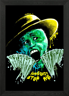 Somebody stop me Framed Wall Art Poster Canvas Print Picture