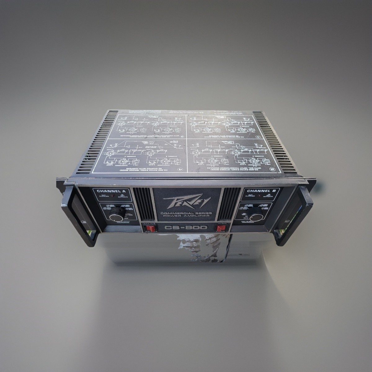 Peavey CS 800 Power Amplifier In Good Condition | eBay