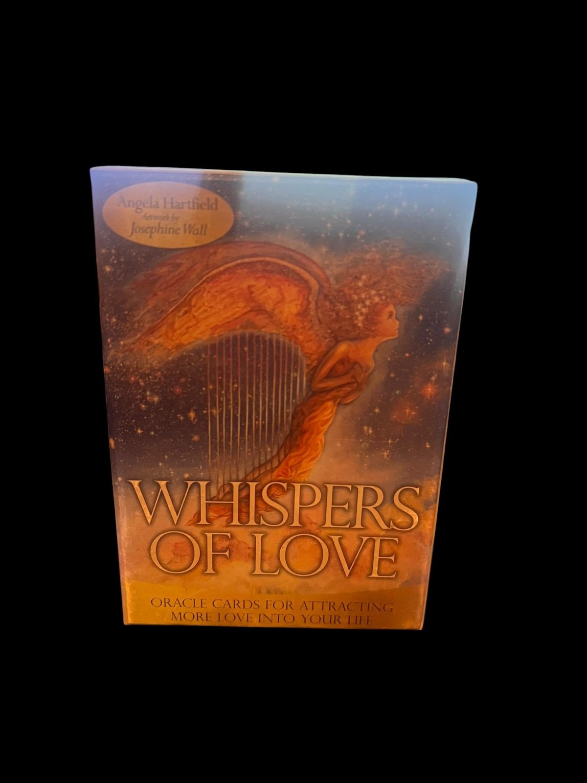 Whispers of Love Oracle Cards by Angela Hartfield And Josephine Wall 50-Card