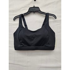 All in Motion Womens High Support Sports Bra Black XL New 214 05 8627