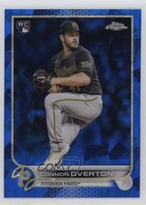 2022 Topps Chrome Sapphire Edition Connor Overton #339 1j30