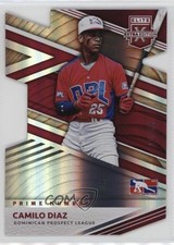 2020 Panini Elite Extra Edition Prime Numbers A Die-Cut /55 Camilo Diaz #184 0q3