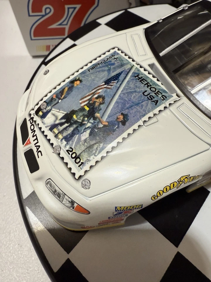 РЕДКАЯ* литая модель Джейми МакМюррея No27 USPS 9/11 Tribute 2002 серия владельцев 1:24 - Изображение 3 из 4