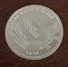 2020 Cook Islands American Double Eagle Silver Dollar 1/2 oz .999 Coin