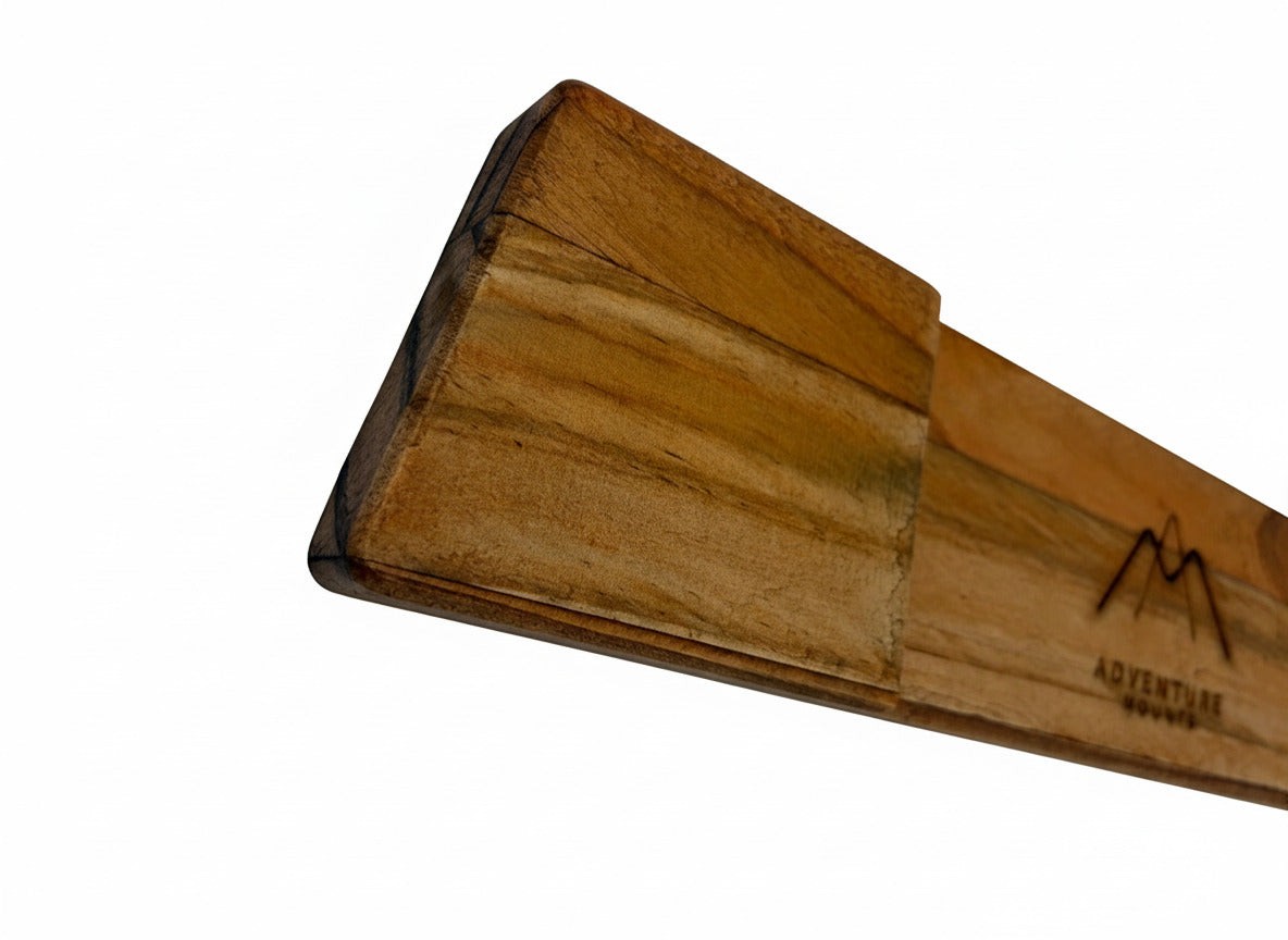 Powder Chaser | Premium Wood Snowboard Display Wall Mount | Adventure Mounts