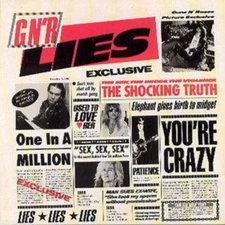 GUNS N' ROSES G N' R LIES NEW CD