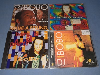 DJ BOBO - CD-Sammlung - 2x Album & 2x Maxi - TOP!!