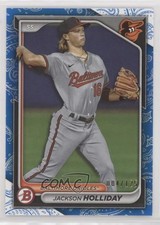2024 Bowman Prospects Blue Pattern 4/125 Jackson Holliday #BP-47 13yp