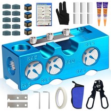 11-in-1 Billiards Pool Cue Tips Shaper,Upgraded Aluminum Alloy Pool Cue Tips ...