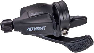 microSHIFT ADVENT Trail Trigger Pro Right Shifter - 9-Speed, Silicone Grip,