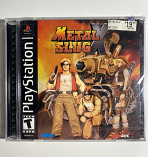 Metal Slug X PlayStation 1 PS1 Brand New Factory Sealed !READ! 199.99