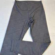 Lululemon Women Sz 12 Align Pant Leggings High Rise 28" Heathered Graphite Grey