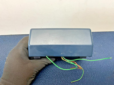 84-91 BMW E30 3rd Third Brake Light Lamp Housing Cover Cap Pacific Blue Trim OEM