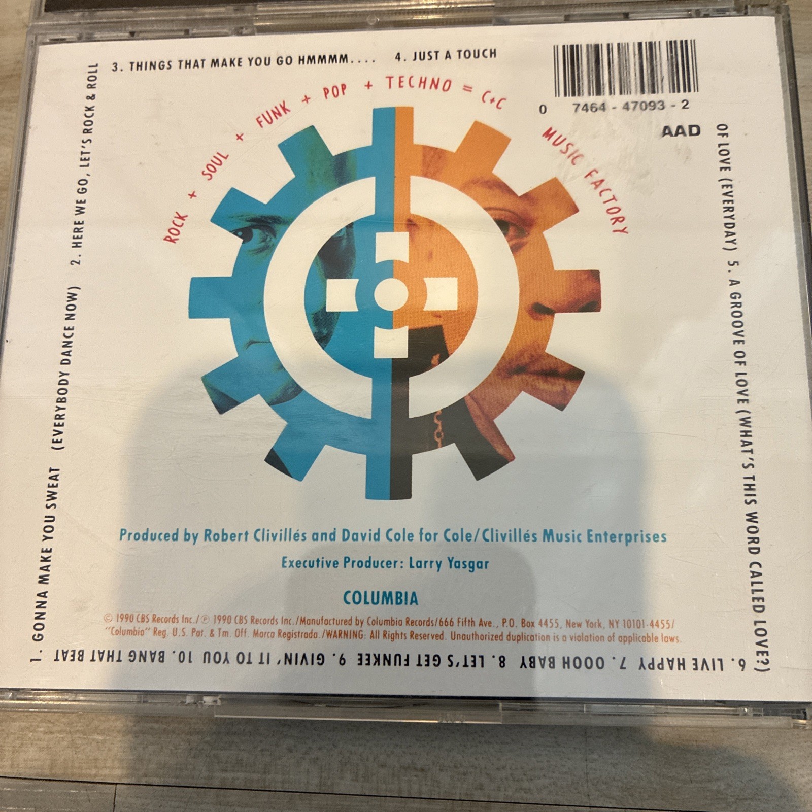 C+C Music Factory Things 2 CD LOT That Make You Go Hmmm Single Remixes & Gonna thumbnail 4