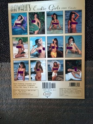 さくらももこ CALENDAR 2001 Hawaii's Exotic Girls 2001 calendar | eBay