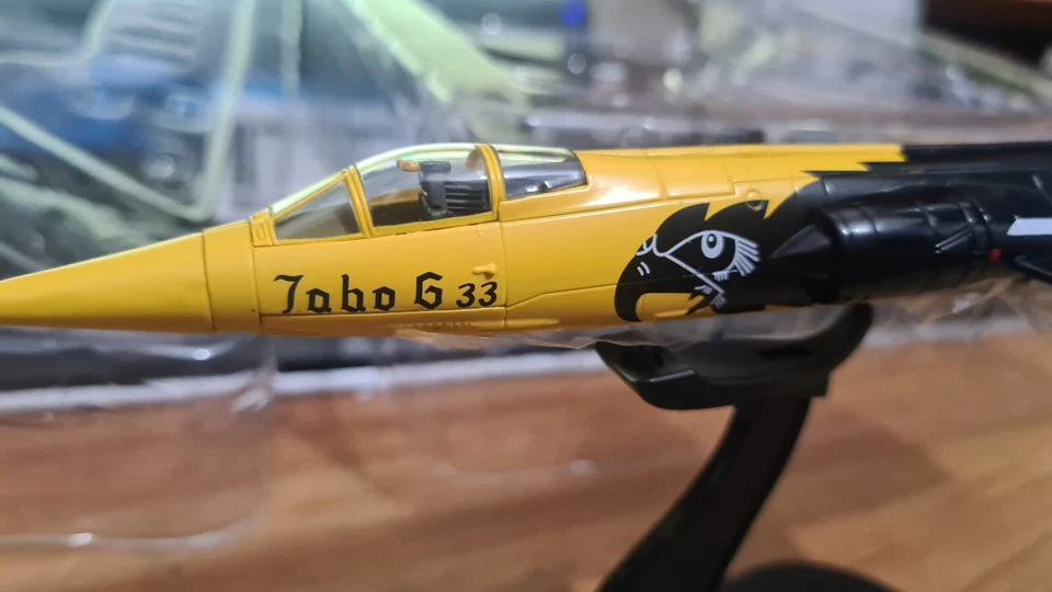 Lockheed F-104G Starfighter Jabog 33 Farwell 22 67 1:72 Die Cast Hobby Master - Immagine 2 di 4