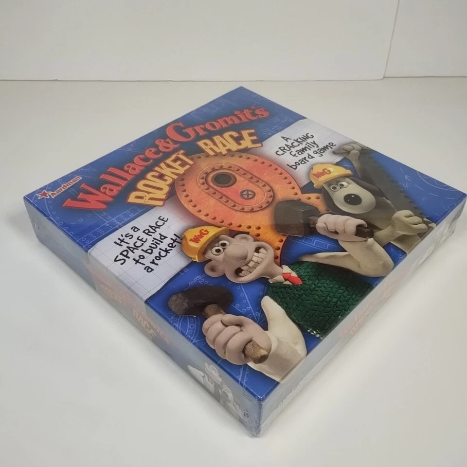 Wallace & Gromit’s Rocket Race Board Game Brand New & Sealed - Image 4 of 4