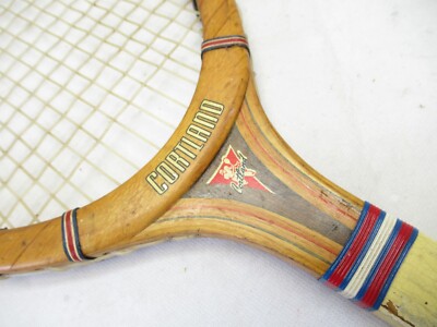 Vintage Circa 1960 Cortland Victor Tennis Racquet